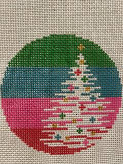 Tree on Stripes 13 mesh by Lauren Bloch Designs (thumbnail)
