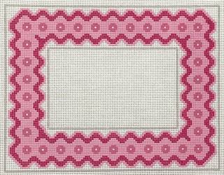 TRUNK -Ric Rack Picture Frame Pink , 5 x 7 by Ann Kaye Studio (thumbnail)