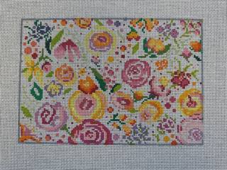 Rose Floral Purse by Blueberry Point Canvas (thumbnail)