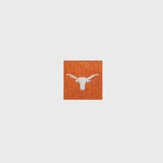 Texas Longhorns Mini Square 2.2" by Needlepoint by Laura (thumbnail)