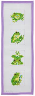 Frog Coasters by Liz Goodrick-Dillon (Tapestry Tent, via Susan Roberts) (thumbnail)