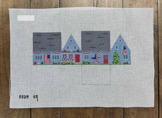July 4th House, Mini House by Liz Goodrick-Dillon (Tapestry Tent, via Susan Roberts) (thumbnail)