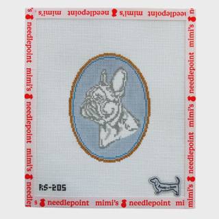 The French Bulldog Cameo by Atlantic Blue Canvas (thumbnail)