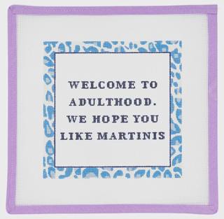 Welcome To Adulthood. We Hope You Like Martinis by Eva Howard Designs (thumbnail)