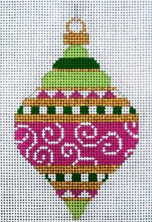 Ornament - X305-15 (JP Needlepoint Designs) by CBK Needlepoint (thumbnail)