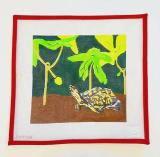 Red Eared Slider Turtle by Canvas and Thread (thumbnail)