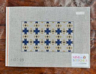 Crosscheck in Navy by Mimi In Stitches (thumbnail)