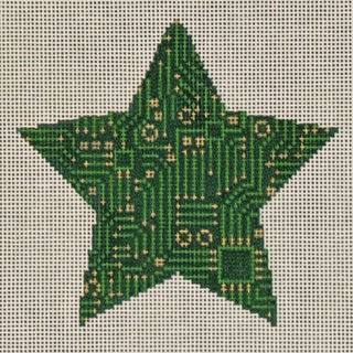 Circuit Board Star by Laura Love Designs (thumbnail)