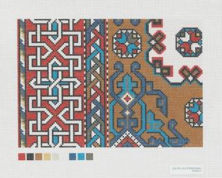 Holbein Brown Clutch by Jeni Sandberg Needlepoint (thumbnail)