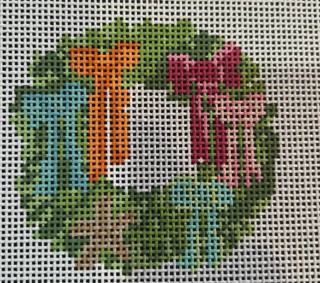 Coastal Christmas Wreath by Atlantic Blue Canvas (thumbnail)
