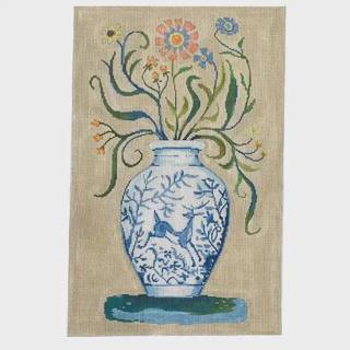 Vase with Deer by Meredith Collection (thumbnail)