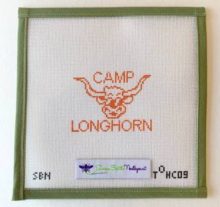 Camp Longhorn by Susan Battle Needlepoint (thumbnail)
