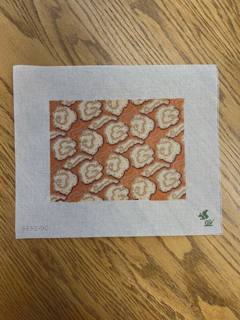 The Squirrel & The Snail · Mandarin Clouds Clutch-Deep Coral by The Gingham Stitchery (thumbnail)