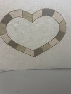 M-Customizable Heart - neutral colors DR295 by Denise DeRusha Designs (thumbnail)