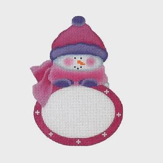 Pinky Snowbaby Plaque by Pepperberry Designs (thumbnail)