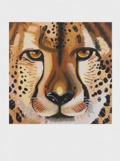 Cheetah Face by Colors of Praise Art Studio (thumbnail)