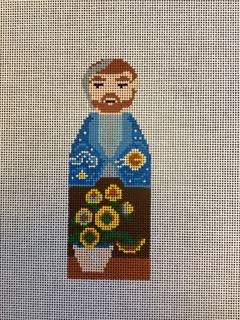 Van Gogh Bobble Needlepoint Canvas by August Design Works (thumbnail)