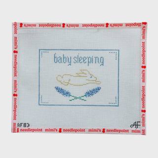 Baby Sleeping Blue by Stitch Style Needlepoint (thumbnail)