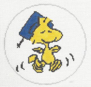 Woodstock Graduation Dance Round by Officially Needlepoint (thumbnail)