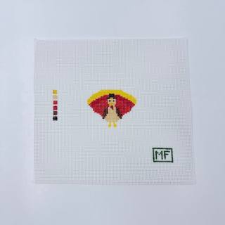 Turkey Mini Canvas by M F Needlepoint (thumbnail)