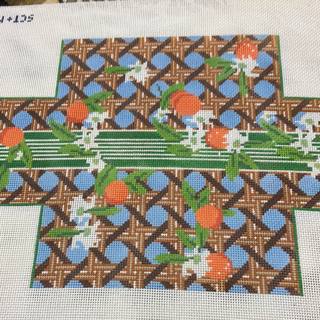 Orange Blossoms on Leigh Brick Cover by KCN Designers (thumbnail)