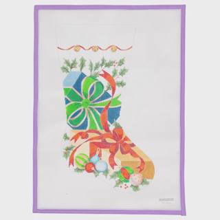 Christmas Presents Stocking - 13 Mesh by CBK Needlepoint (thumbnail)