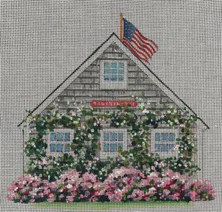 MC500 New England Style Cottage by Colors of Praise Art Studio (thumbnail)