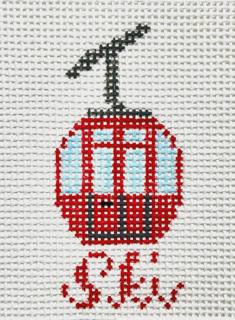 Ski Bag Charm by Jessica Tongel Designs (thumbnail)