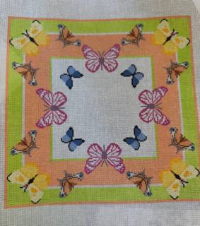 Bright Butterfly Scarf by Initial K Studio (thumbnail)