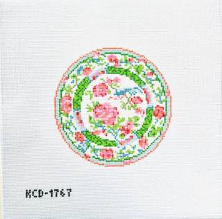 Chinoiserie Plate Canvas by KCN Designers (thumbnail)