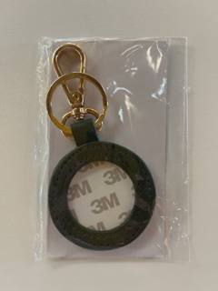 Leather Key Fob - Forest Green by Tilli Tomas (thumbnail)