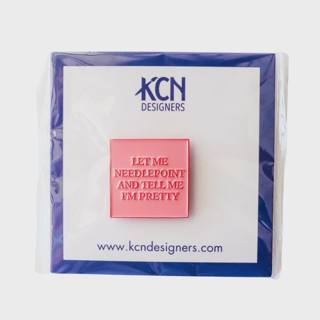 Let Me Needlepoint And Tell Me I'm Pretty Needleminder by KCN Designers (thumbnail)