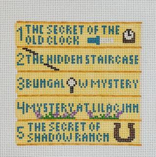 The Book Canvas - Nancy Drew Book Stack by Mopsey Designs (thumbnail)