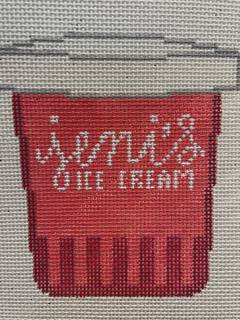 Ice Cream Pint by Stitch Style Needlepoint (thumbnail)