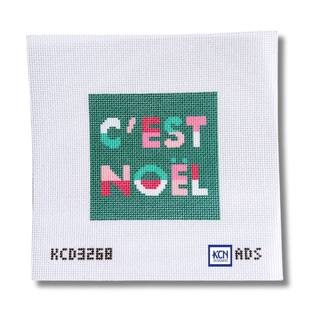 C’est Noel Needlepoint Canvas by KCN Designers (thumbnail)