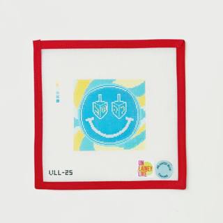 Hanukkah Smiley Face by Atlantic Blue Canvas (thumbnail)