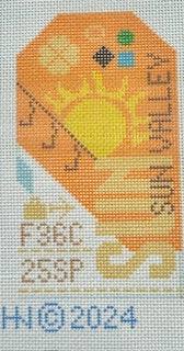 Sun Valley Ski Pass by Hedgehog Needlepoint (thumbnail)
