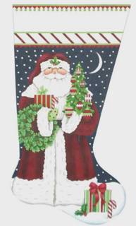 Classic Santa Stocking by Melissa Shirley Designs (thumbnail)