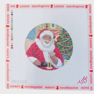 Black Santa - Heritage Christmas Collection by Spellbound Stitchery (thumbnail)