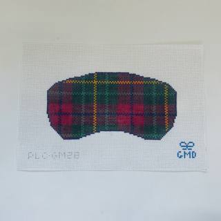 Plaid Sleep Eye Mask Canvas by Penny Linn Designs (thumbnail)