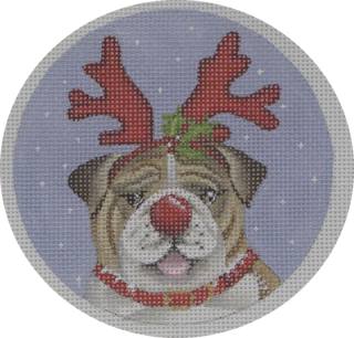bulldog christmas by Melissa Shirley Designs (thumbnail)