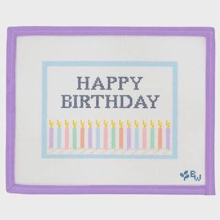 Happy Birthday by Boxwood Needlepoint (thumbnail)