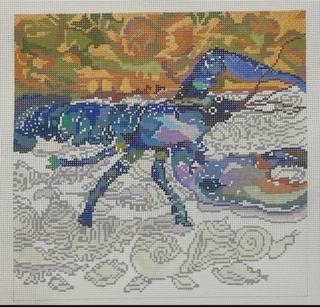 Carol Curtis Blue Lobster 18mesh by Carol Curtis (thumbnail)