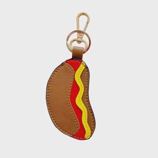Self-finishing Key Fob Hotdog by Tilli Tomas (thumbnail)