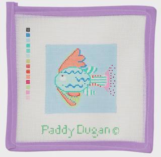 Tropical Fish On Blue - 13 Mesh by Paddy Dugan (thumbnail)