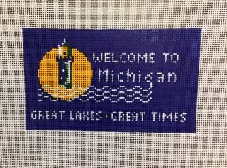 State of Michigan Sign by The Gingham Stitchery (thumbnail)