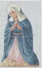 nativity doll, mary by Susan Roberts Needlepoint (thumbnail)