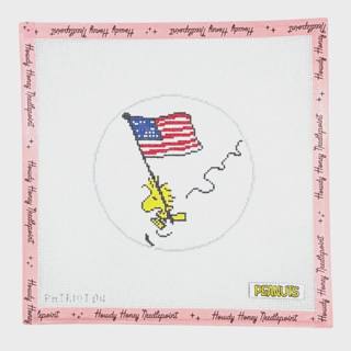 Woodstock Flying the Flag by Officially Needlepoint (thumbnail)