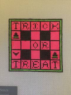 Neon Trick or Treat by Silver Stitch Needlepoint (thumbnail)