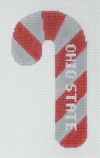 Candy Cane - Ohio State University by Lauren Bloch Designs (thumbnail)